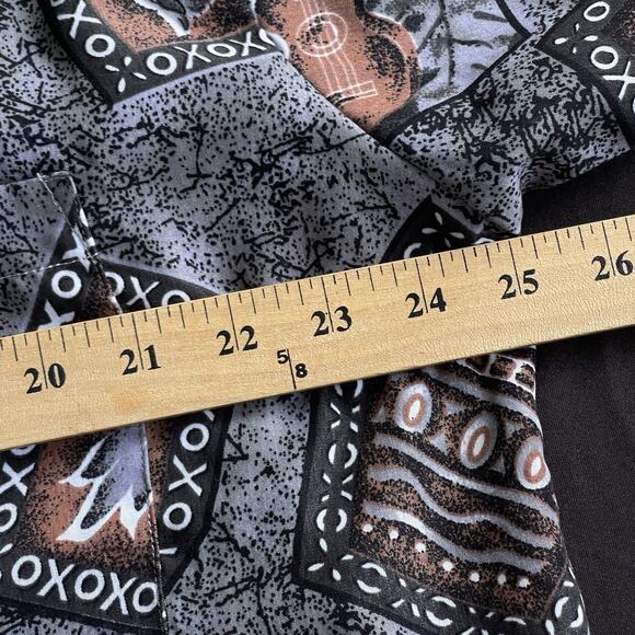 Roundy Bay Mens Hawaiian Shirt Large Button Up Tiki Guitar Aloha Luau Vacation - Picture 9 of 9